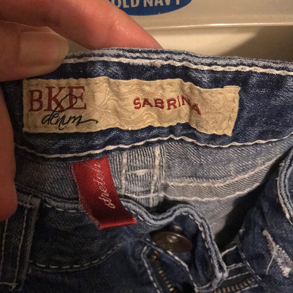 Bke Sabrina stretch capris size 30
